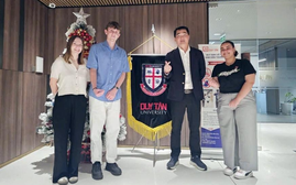 Đại học Duy Tân mở rộng liên kết học tập và thực tập quốc tế