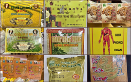 Triệt phá xưởng sản xuất thuốc đông y giả trộn thuốc giảm đau 