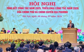 Hội nghị triển khai công tác năm 2026 của Chính phủ và chính quyền địa phương