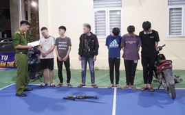 Kịp thời ngăn chặn nhóm thanh, thiếu niên mang hung khí với mục đích gây rối trật tự