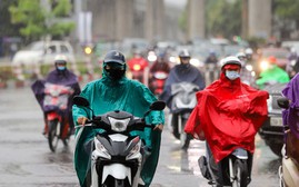 Dự báo thời tiết khu vực mưa rất to do không khí lạnh