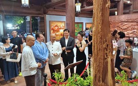 Sắc Tâm - mỹ thuật sơn mài đương đại, tinh hoa văn hóa trầm hương và không gian di sản