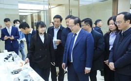 Đoàn đại biểu tỉnh Quảng Ninh thăm Trung tâm Hợp tác ứng dụng Trí tuệ nhân tạo Trung Quốc - ASEAN