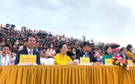 Khai mạc Hội Xuân "Bình minh cõi Phật - Tam Chúc khai Xuân"