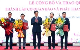 Công bố Quyết định thành lập Cơ quan Báo và Phát thanh, Truyền hình Hà Nội