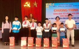 Chương trình học bổng Ledup Ecotech trao quà Tết cho học sinh khó khăn