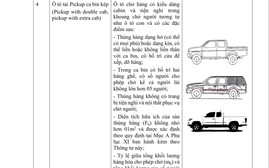 Theo quy định, xe bán tải cá nhân thế nào được vào vành đai 3,5?