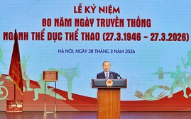 Tổng Bí thư Tô Lâm dự và phát biểu kỷ niệm 80 năm Ngày truyền thống ngành Thể dục thể thao Việt Nam