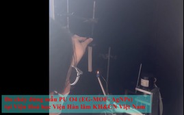 Trang Liêm chính khoa học phản biện Viện Hóa học về dự án đoạt giải Nhất khoa học kĩ thuật cấp quốc gia