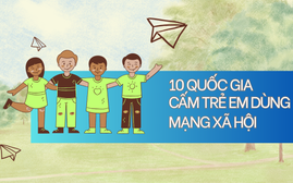 10 quốc gia cấm trẻ em dùng mạng xã hội