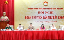 Đoàn Chủ tịch Ủy ban Trung ương Mặt trận Tổ quốc Việt Nam thảo luận nhiều vấn đề then chốt