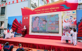 Festival tiếng Anh và Festival tiếng Pháp tạo sân chơi bổ ích cho học sinh