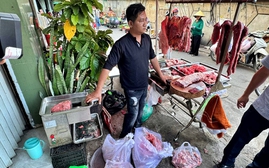 Công an Thành phố Hồ Chí Minh triệt phá cơ sở sản xuất, buôn bán thịt bò giả, thịt bò chứa chất cấm
