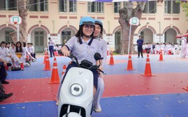 VinFast ZGoo: Nhỏ gọn cho học sinh, yên tâm cho phụ huynh