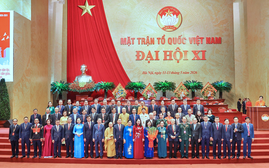 70 vị tham gia Đoàn Chủ tịch Ủy ban Trung ương Mặt trận Tổ quốc Việt Nam khóa XI