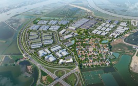 Vinhomes khởi công xây dựng kết cấu hạ tầng Khu công nghiệp Nam Tràng Cát