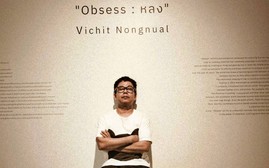 "Những tầng ký ức" đối thoại giữa hoạ sĩ Vichit Nongnual và lịch sử Mỹ thuật