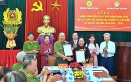 Hội Khuyến học Việt Nam và Hội Cựu Công an nhân dân Việt Nam phối hợp thúc đẩy phong trào học tập suốt đời