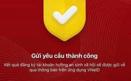 Hướng dẫn tích hợp hưởng an sinh xã hội trên ứng dụng VNeID