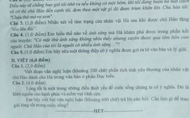 Xu hướng đề Ngữ văn thi vào lớp 10 - chạm vào cảm xúc