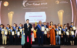 Agribank được vinh danh 02 giải thưởng Sao Khuê 2026 với hai giải pháp công nghệ số tiêu biểu
