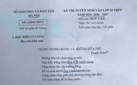 Thơ của Thanh Thảo vào đề Ngữ văn thi lớp 10 Hà Nội năm 2026