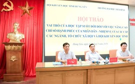 Vai trò của học tập suốt đời đối với việc nâng cao chỉ số hạnh phúc của nhân dân