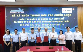 Đường sắt Việt Nam và Metro Quảng Châu hợp tác, mở cơ hội phát triển đường sắt đô thị