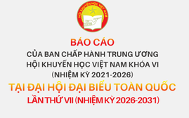 Dự thảo Báo cáo của Ban Chấp hành Trung ương Hội Khuyến học Việt Nam trình Đại hội đại biểu toàn quốc lần thứ VII