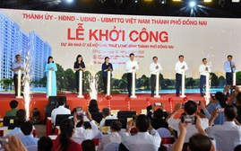 Khởi công xây dựng hơn 1.000 nhà ở xã hội cho thuê đầu tiên trên cả nước