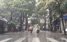Bắc Bộ mưa to trước khi chuyển nắng nóng