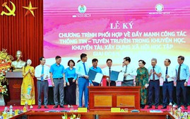 Trung ương Hội Khuyến học Việt Nam và Báo Lao động phối hợp đẩy mạnh tuyên truyền xây dựng xã hội học tập