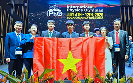 5/5 học sinh Việt Nam đoạt huy chương Olympic Vật lí quốc tế lần thứ 56