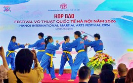 Festival Võ thuật quốc tế Hà Nội năm 2026: "Hào khí Thăng Long - Tinh hoa võ Việt"