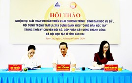 Lào Cai đẩy mạnh “Bình dân học vụ số”, xây dựng danh hiệu “Công dân học tập” trong thời kỳ chuyển đổi số