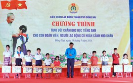 Tuyên dương 471 học sinh con công nhân viên chức, lao động "Học giỏi - Sống tốt" tại Đồng Nai