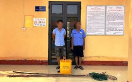 Xử phạt 5 người sử dụng kích điện khai thác thủy sản trái phép