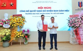 GS.TS Nguyễn Đức Trung tiếp tục làm Hiệu trưởng Trường Đại học Ngân hàng Thành phố Hồ Chí Minh