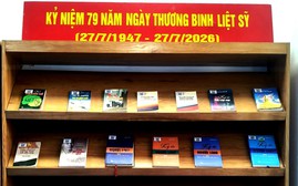 Lào Cai trưng bày sách kỷ niệm 79 năm Ngày Thương binh - Liệt sĩ