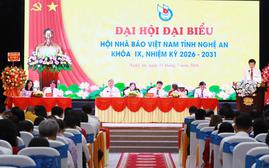 Ông Trần Minh Ngọc tiếp tục giữ chức Chủ tịch Hội nhà báo Nghệ An
