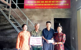 Trao nhà tình nghĩa gần 200 triệu đồng cho con đẻ người kháng chiến bị nhiễm chất độc hóa học