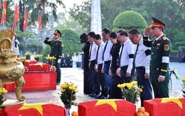 Thành phố Đồng Nai tổ chức Lễ truy điệu và an táng 29 hài cốt liệt sĩ