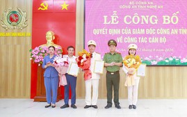 Công bố quyết định về tổ chức bộ máy Trường Văn hóa Công an nhân dân VI