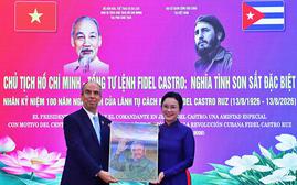 Chủ tịch Hồ Chí Minh và Tổng Tư lệnh Fidel Castro: Nghĩa tình son sắt đặc biệt