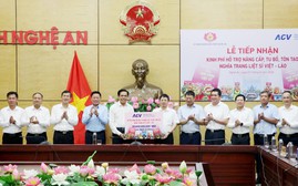 Nghệ An tiếp nhận 20 tỉ đồng hỗ trợ, nâng cấp nghĩa trang liệt sĩ Việt - Lào