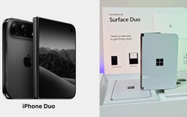 iPhone Duo có phải là Surface Duo 2 mà Microsoft từng thất bại?