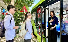 Một phường ở Quảng Ninh lắp đặt camera giám sát tại 29 điểm trả, đón học sinh bằng xe buýt