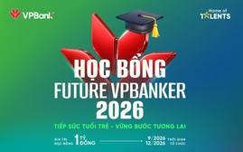 Học bổng Future VPBanker 2026 trở lại, tiếp sức sinh viên trẻ kiến tạo tương lai