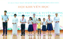 Hội khuyến học phường Hải Châu, Đà Nẵng tuyên dương học sinh đoạt giải các cấp
