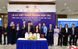 Vingroup và Viện Hàn lâm Khoa học và Công nghệ Việt Nam hợp tác phát triển công nghệ mũi nhọn